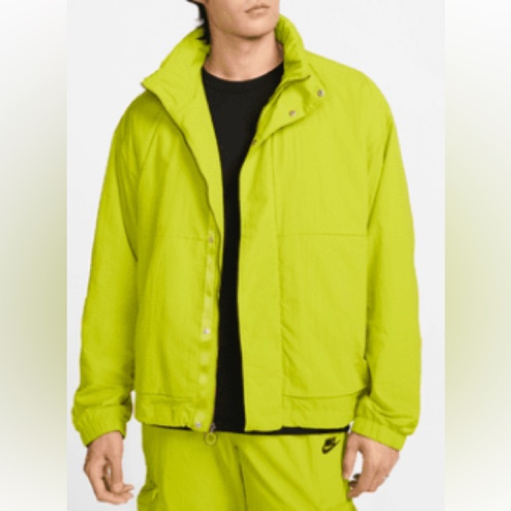 Nike Tech Bright Cactus Neon Windbreaker Jacket
